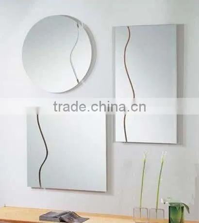 decorative wall mirror glass tile