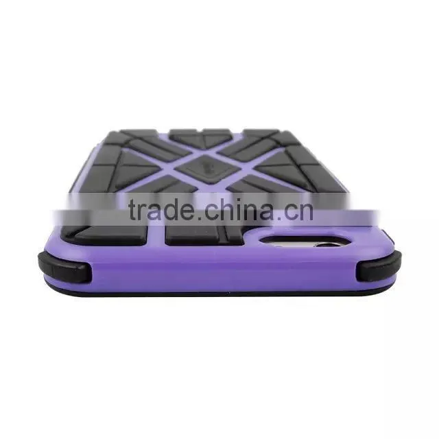 2 in 1 For Apple iphone 6 plus 5.5" silicone CASE