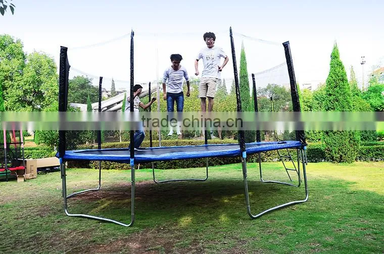 6FT-16FT CE GS TRAMPOLINE WITH SAFETY ENCLOSURE