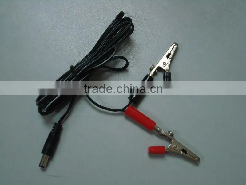 Ulspt-2 18AWG L: 1960mm spot T30ax red& black battery clip