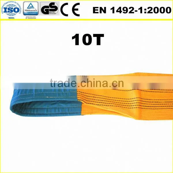 250mm 31250kg soft lifting sling webbing
