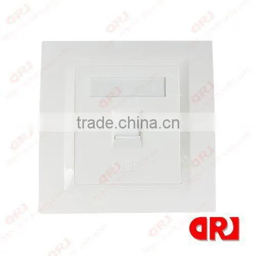 1 ports faceplate with shutter 86*86
