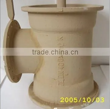SOCKET K TYPE WITH GLAND Reducing tee for DCI Pipe