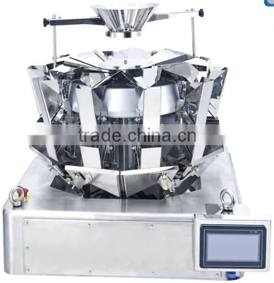 Small modular waterproof multihead weigher
