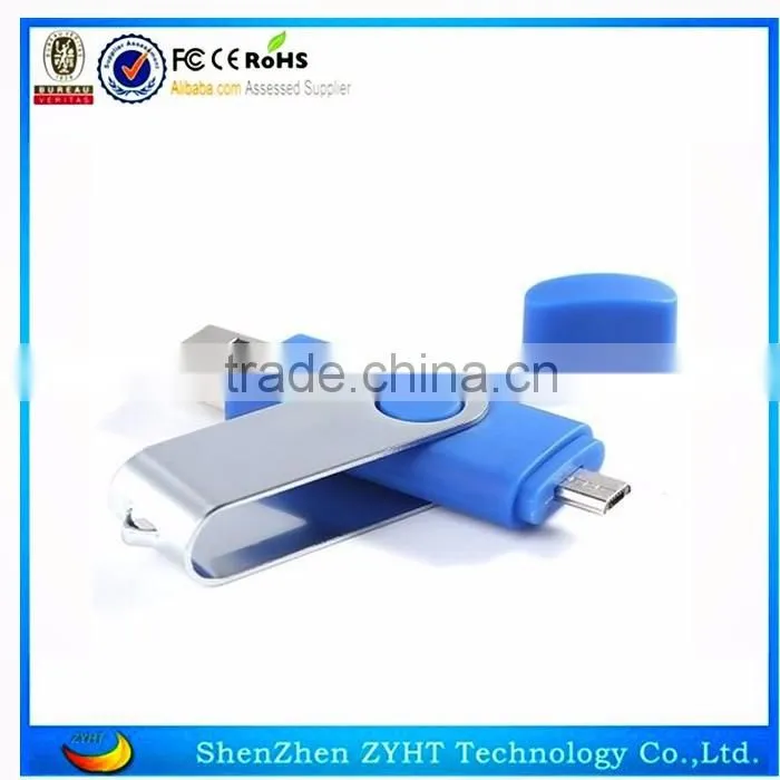 Hot sale swivel bulk 4g usb dist,8gb otg usb flash drives