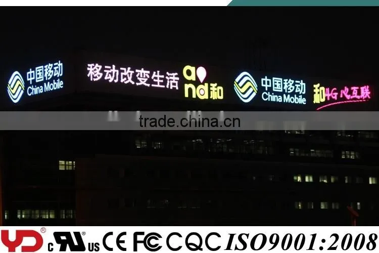 IP68 waterproof vivid logos&signs decoration lights LED CE UL approved