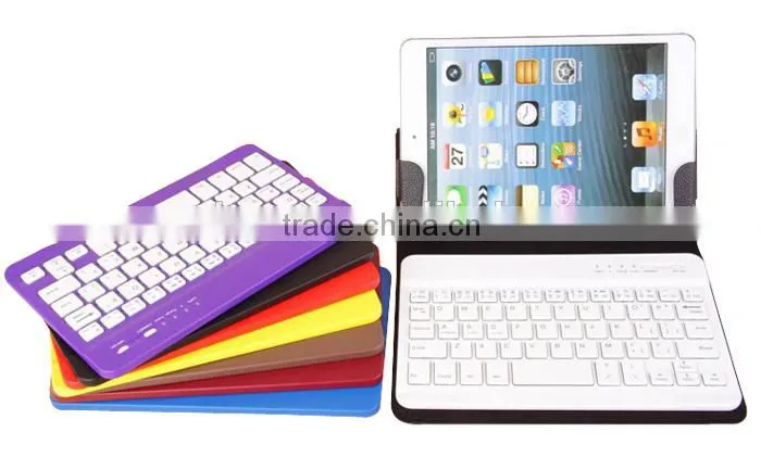 Different color Luxury Tablet Cases 7 inch Universal Wireless Keyboard Case for Android Tablets