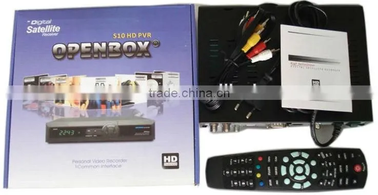 Openbox S10 HD satellite receiver ali solution DVB-S & DVB-S2 FTA with USB+CI+CA working worldwide