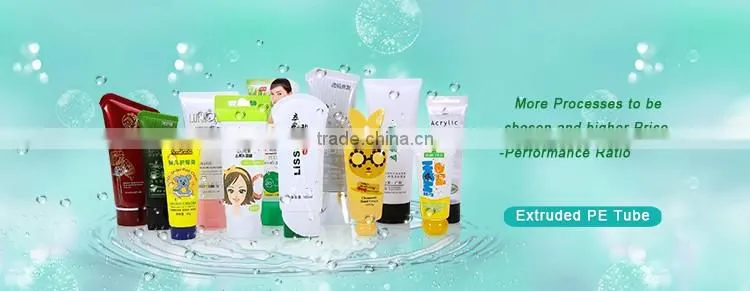 LLDPE plastic cosmetic tube