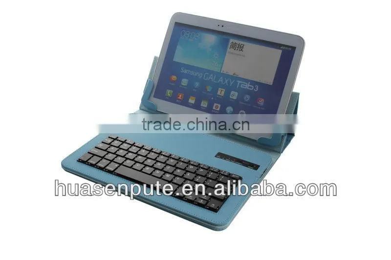 universal bluetooth keyboard with leather case for 9" /10.1"tablet inch