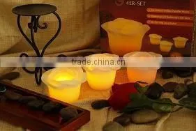 LED wax candle