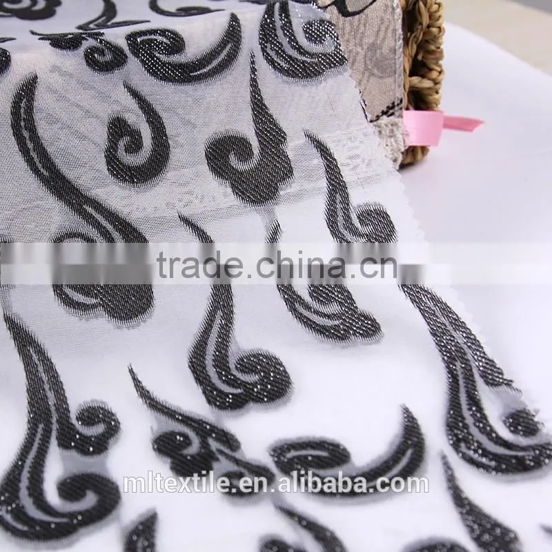 design fabric curtain for door/curtain fabric/polyester jacquard fabric