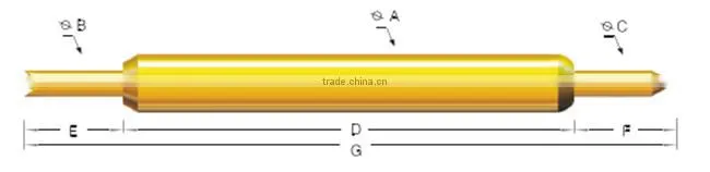 double ends bga smt ic and ict test socket