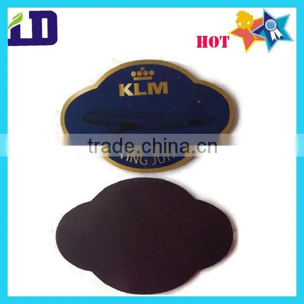 PVC magnetic sticker badge