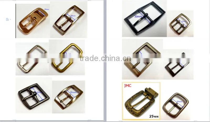 Good selling in Chinese market with double pin buckle and reversible belt buckle