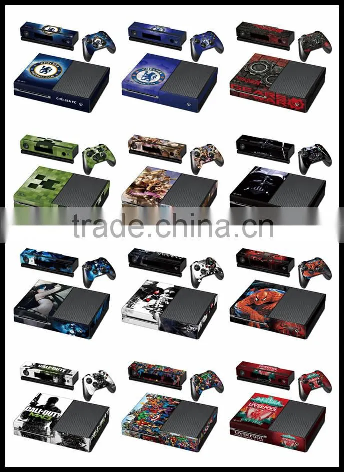 Cool Vinyl Decal Protective Skin Sticker for XBOX ONE Console and Controllers