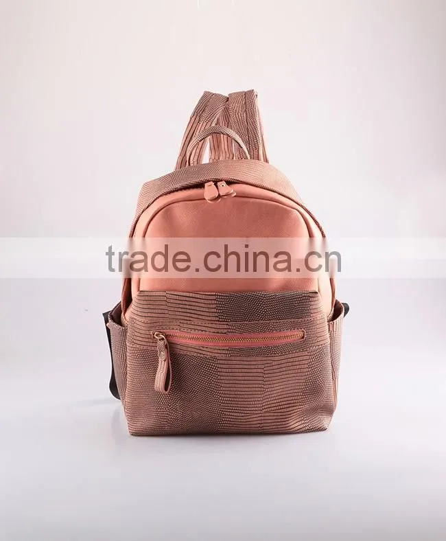 4782 Backpack 2016 hot sale genuine leather backpack models Guangzhou wholesale