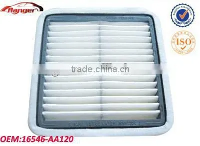 16546-AA120 High efficiency high quality air filter for Subaru