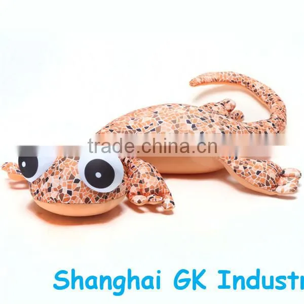 Microbeads Stuffed Colorful Lizard Toys