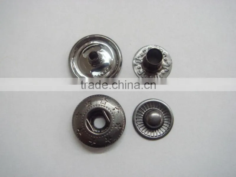 15mm most used good polished hung electric snap button