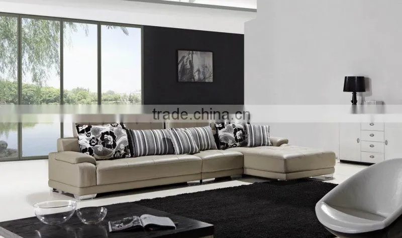soft furniture / living room furniture / 1+3+couch / modern leather home sofa L17