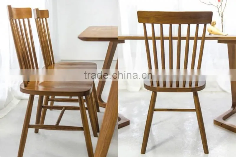 2016 lateset wood hotel dining chair