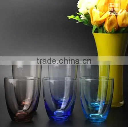 2014 New Design Curved Glasses Drinking HiBall Glassware