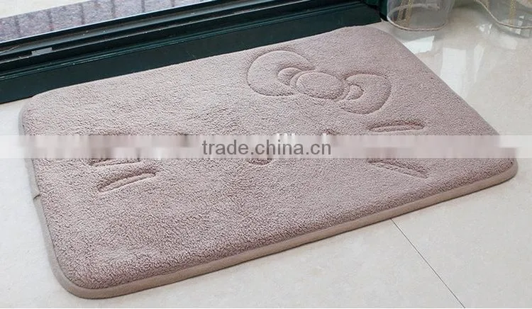 Chinese wholesale suppliers fish shape bath mat