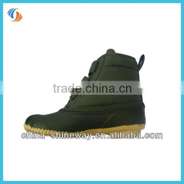 New Green/Navy Lace Up Ankle Boots Snow Boots