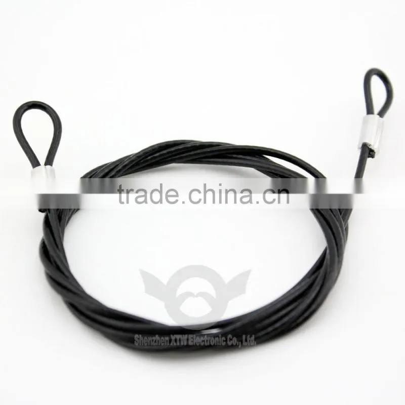 2016 newest go pro accessories 24 inch Stainless Steel Tether Lanyard for GoPro Hero Camera