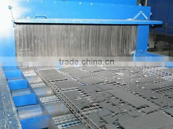 Mesh Belt Type Shot Blasting Machine for Narrow Flange Steel