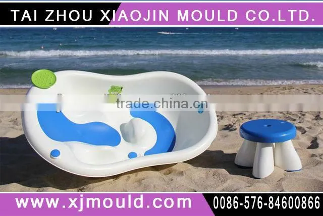 plastic injection baby basin with rubber moulding