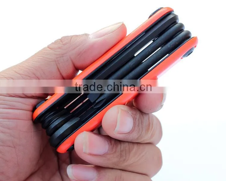 Mini Blackening Bicycle Multi RepairTool With Allen Key/Hex Key