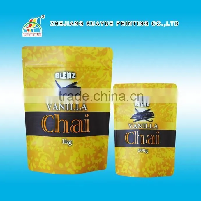 Customized Hot Sale Factory Price Zipper Standing Pouch - ISO/EU/FDA Approved!