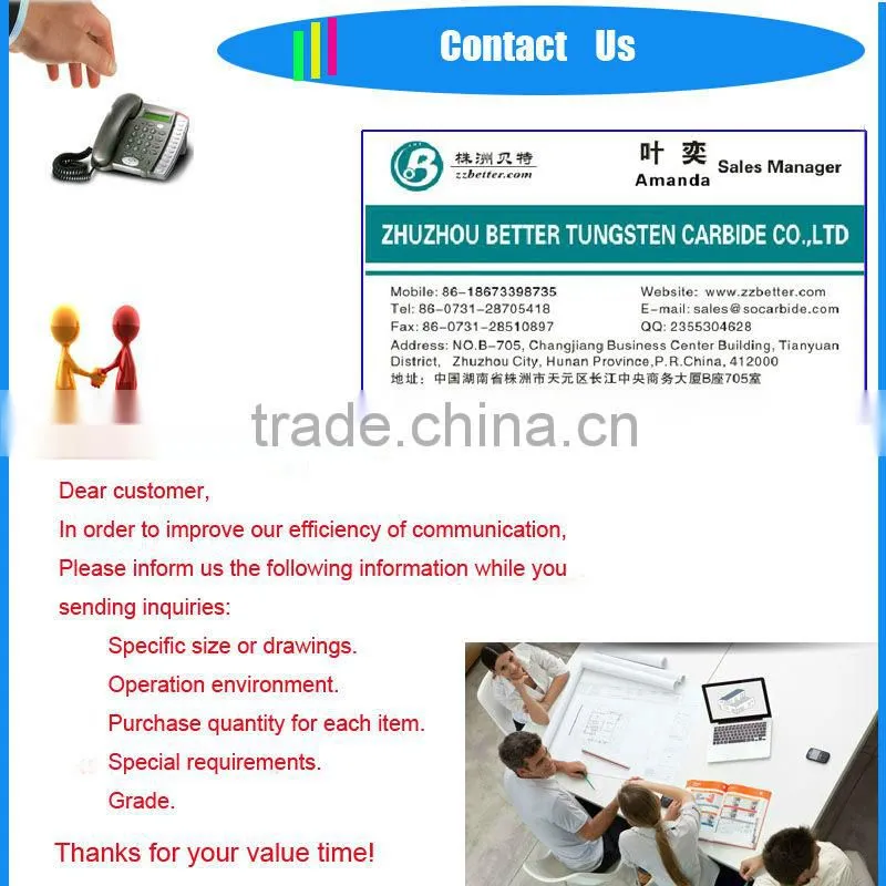tungsten carbide sandblast nozzles