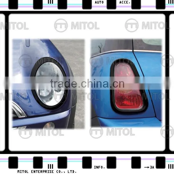 TAIL LAMP COVER For Mini Cooper R53 01-06 Gloss Black ABS Cover