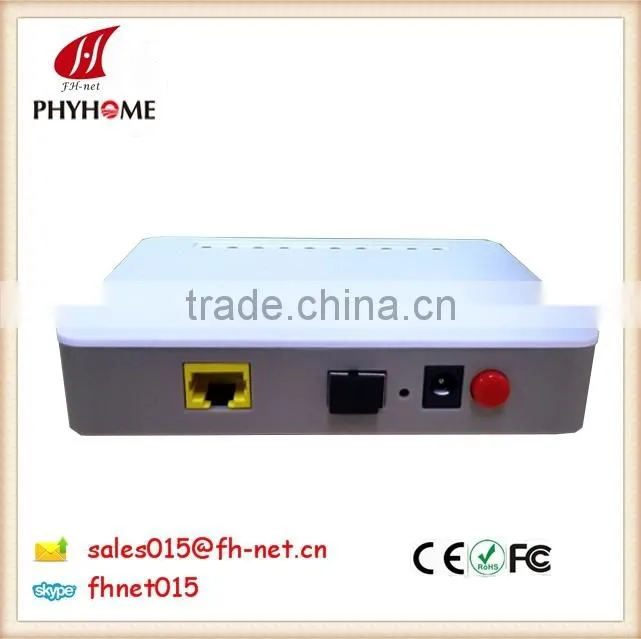 FHR1411K GEPON 4LAN(1GE+3FE)+1VOIP+1WIFI compatible with huawei/zte/fiberhome olt