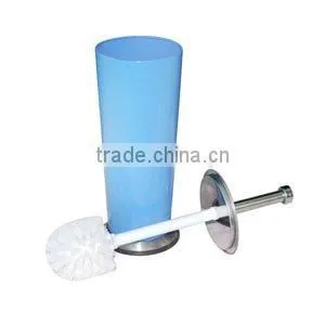 cone-shape Toilet Brush Holder with plastic brush