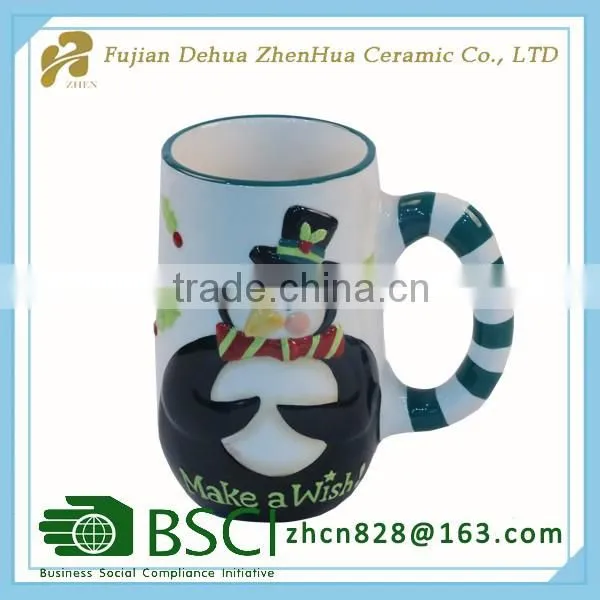 ceramic custom gift decoration christmas mug