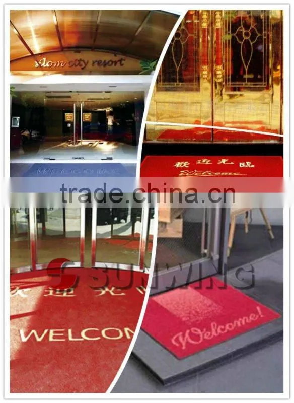 Large Hotel Welcome Door Mat with Custom Print