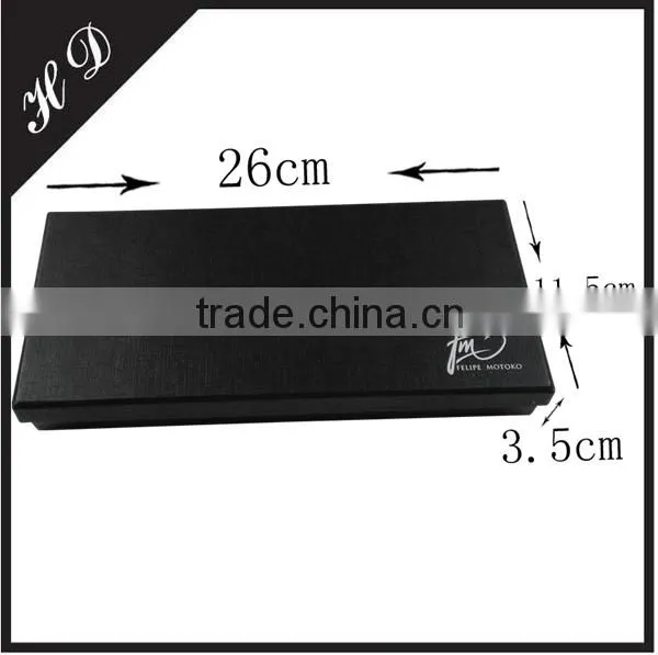 China Manufacturer Custom Black Necktie Gift Box