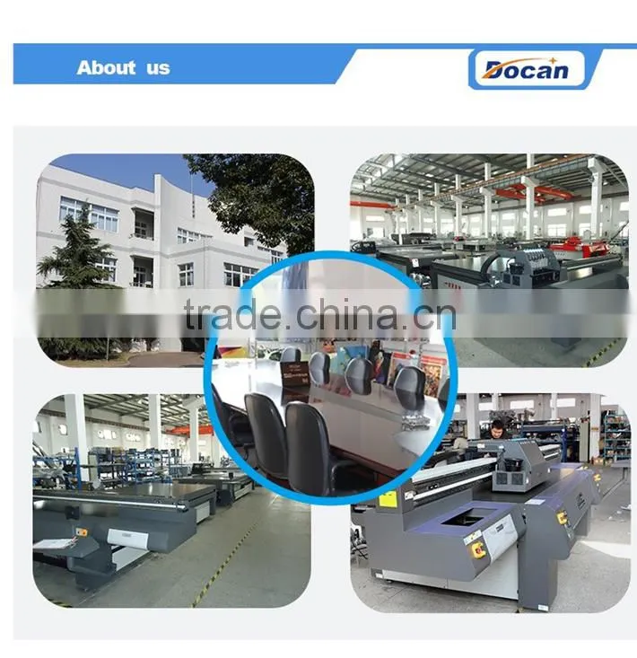 UV flatbed printer docan