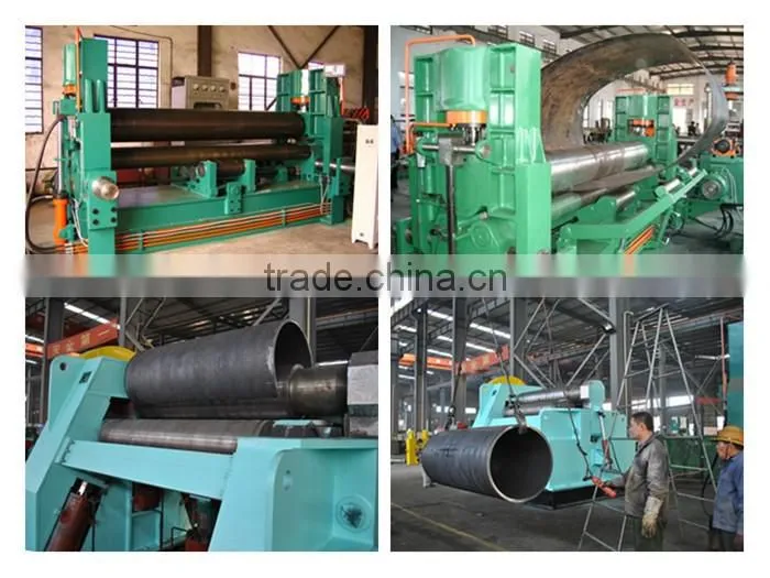 W11S-20/2500mm 3 rollers plate bending machine steel plate rolling machine