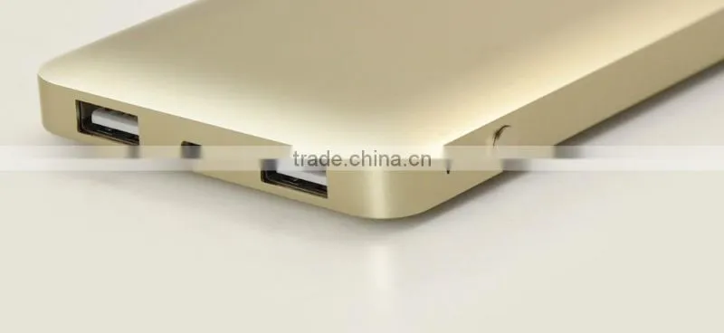 Best selling and cheaper gold charger plates 9000mah phone charger