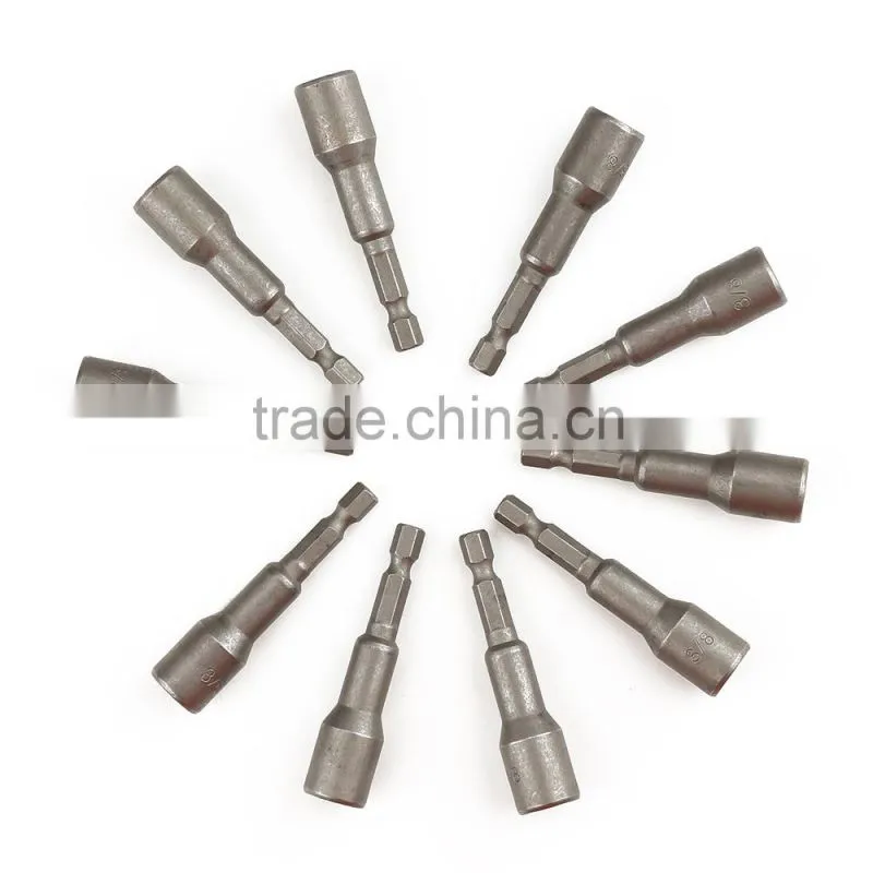 Power Drive Nut Setters ith Magnetic and Hollow Point Drivers