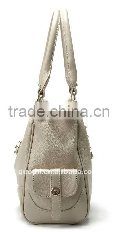 2012 China Newest Stock Brand designer lady leather handbags