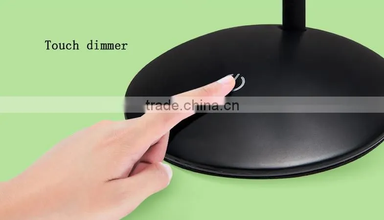 LED work study lamp chargeable minimalist bedroom lamp the long arm of metal table lamp