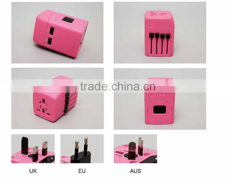 Wholesale UK Chargers Promotional Gifts International World Travel Plug