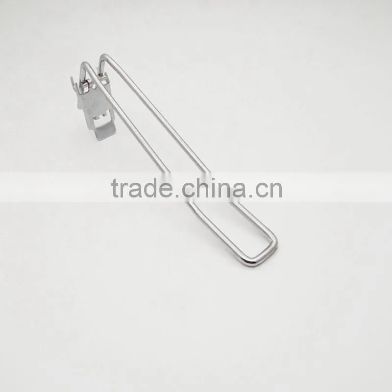 Hot Selling Metal Pegboard Hook with Price Tag Waterfall price tag hooks
