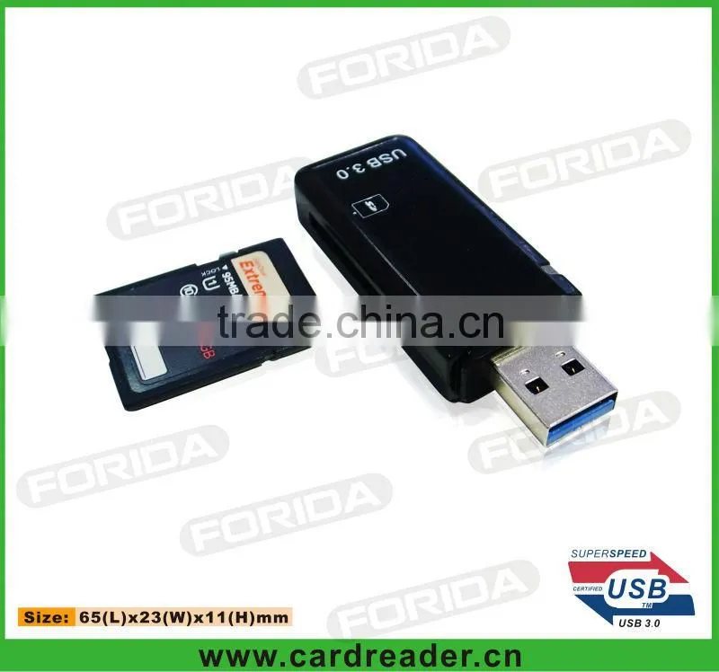 Factory private mould usb3.0 micro-sd card reader